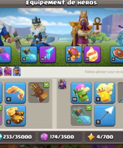 Achat compte clash of clans