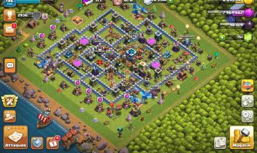 Achat compte clash of clans