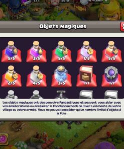Achat compte clash of clans