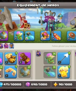 Acheter compte clash of clans