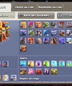 Acheter compte clash of clans