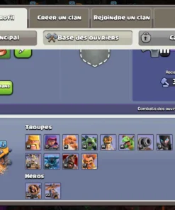 Acheter compte clash of clans