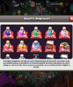 Acheter compte clash of clans