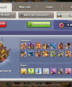 Achat compte clash of clans