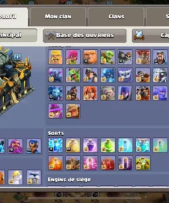 Achat compte clash of clans