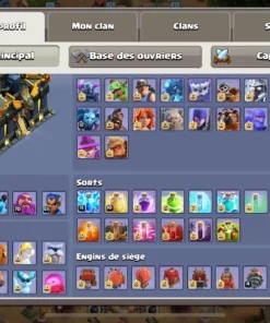 Achat compte clash of clans