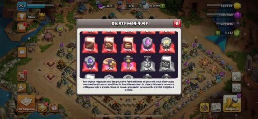 Achat compte clash of clans