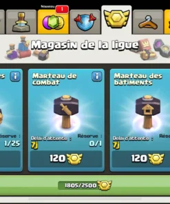 Achat compte clash of clans