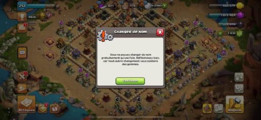 Achat compte clash of clans