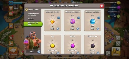 Achat compte clash of clans