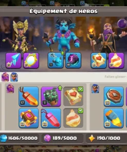 Achat compte clash of clans