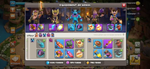 Achat compte clash of clans