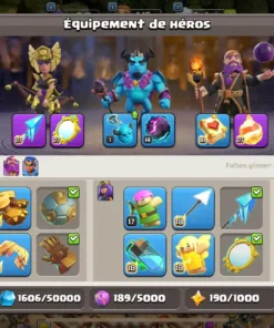 Achat compte clash of clans