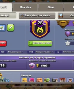 Achat compte clash of clans