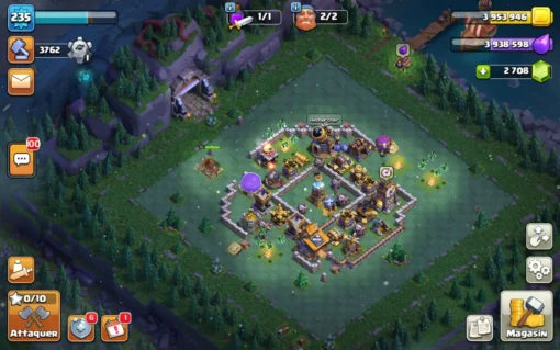 Vendre compte clash of clans