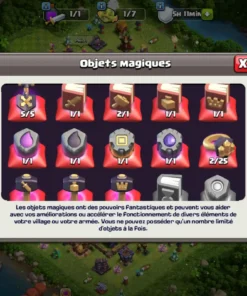 Vendre compte clash of clans
